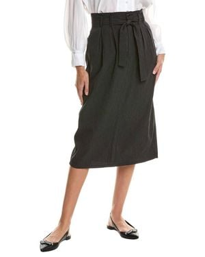 The Great Trouser Pencil Skirt - Black