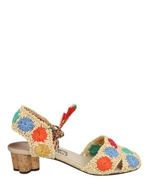 Ferragamo Malibu Archive Limited Edition 1930's Sandals - Multicolor