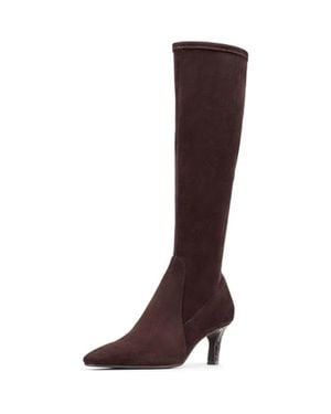 Donald J Pliner Beaufort Boots M Dark Snip Toe Knee High Rhs7778 - Brown