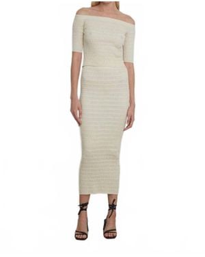 Eleven Six Carrie Tube Skirt - Natural
