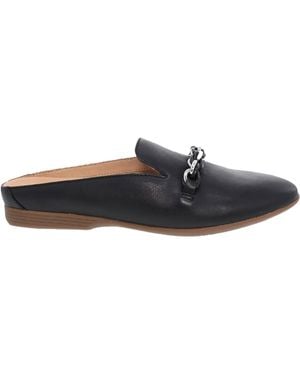 Dansko Leora Nappa Leather Flats - Blue