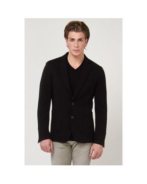 Gas Polyester Blazer - Black