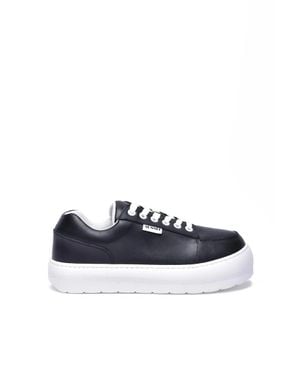 Sunnei Leather Sneaker - Blue