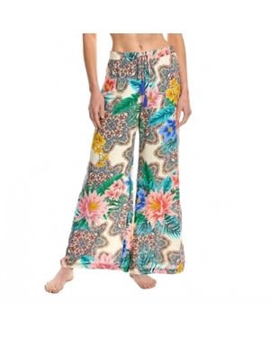 Johnny Was Yasmin Easy Pant - Blue