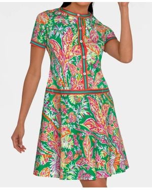 Gretchen Scott Mademoiselle Short Sleeve Dress - White