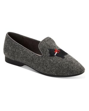 Charter Club Pointed Toe Casual Loafers - Black
