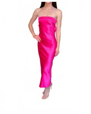 Sky To Moon Pretty Long Dress - Pink