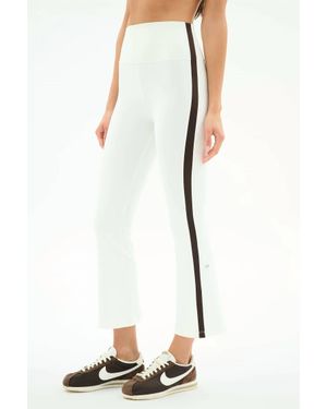 Splits59 Raquel High Waist Supplex Crop Pants - White