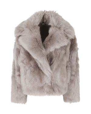 Blancha Dove Toscana Shearling Jacket - Brown