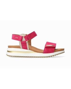 Mephisto Jeanie Wedge Heel Sandals - Black