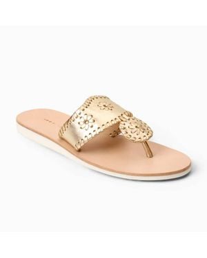 Jack Rogers Boating Jacks Sandals - Metallic