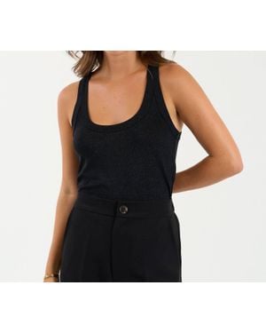 Sundays Stardust Tank Top - Black