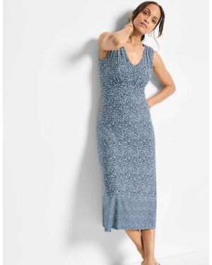 NIC+ZOE Emma Midi Dress - Blue