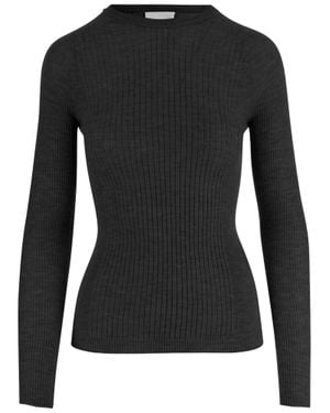 Sa Su Phi Cashmere And Silk Knit - Black