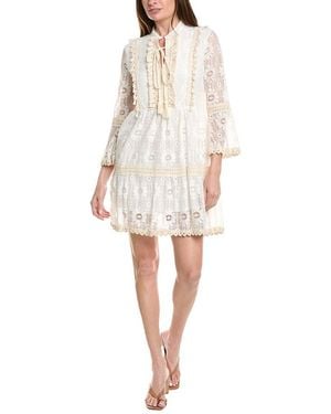 ANNA KAY Viva Lace Mini Dress - White