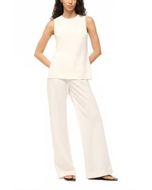 STAUD Bronte Top - White