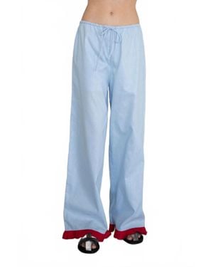 Things Between Isadora Linen Pants - Blue