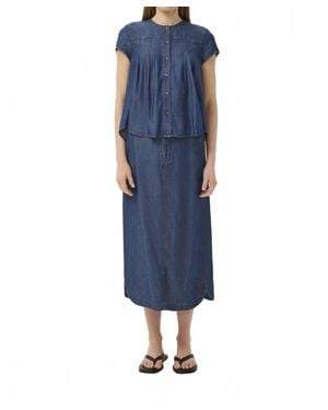 Inwear Eloise Denim Top - Blue