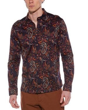 Eton Paisley Shirt - Red