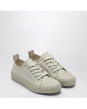 STUDIO NICHOLSON｜SNEAKERS (BYRD SN LOW TOP SNEAKER DOVE Studio Nicholson Byrd Sneaker in Cream – JUDITH
