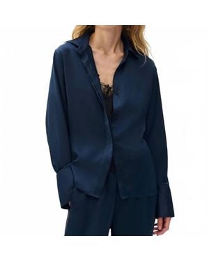 Rag & Bone Venus Blouse - Blue
