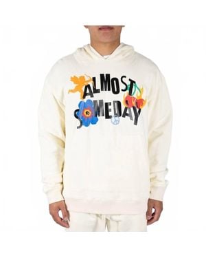 Almost Someday Foundation Hoodie - White