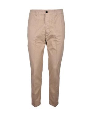 TRUE NYC Stretch Cotton Pants - Natural