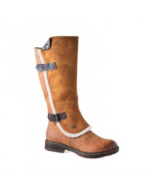 Rieker Tall Boot - Brown