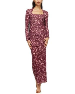 MISA Los Angles Ronda Dress - Red