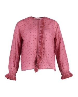 Isabel Marant Polka Dot Blouse - Red