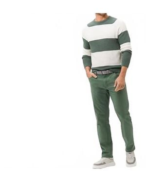 Brax Cooper Fancy Marathon Pants - Green