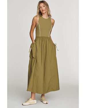Daily Practice Shoreline Maxi Dress - Green