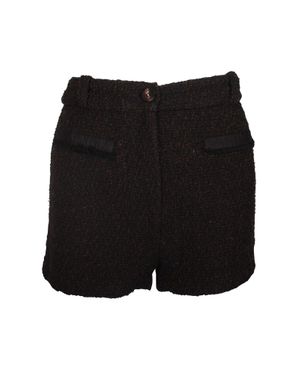 Ba&sh High-Waisted Shorts - Black