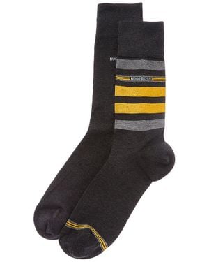 BOSS 2Pk Socks - Gray