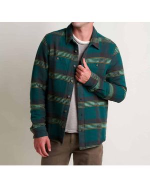 Toad & Co. M's Rockland Long Sleeve Shirt - Green