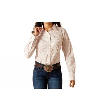 Ariat The Union Star Kirby Stretch Shirt - Blue