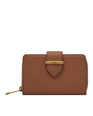 Fossil Bryce Leather Multifunction - Brown