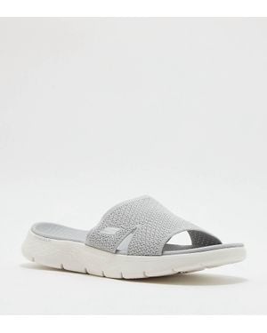 Skechers Go Walk Flex Sandal - White