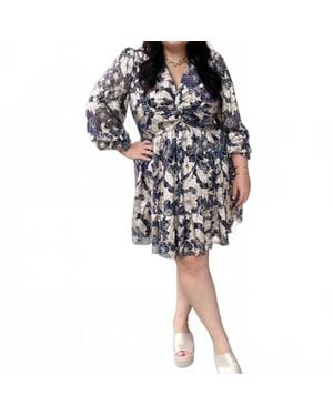 Fate Metallic Nights Dress - Black