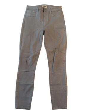 L'Agence Marguerite High Rise Skinny Jeans - Gray