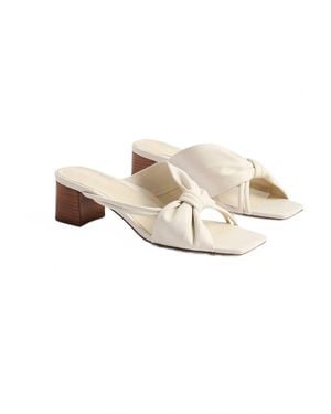 Marion Parke Laney Block Heel Sandal - Natural