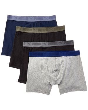 PUMA Set Of 4 Boxer Brief - Blue