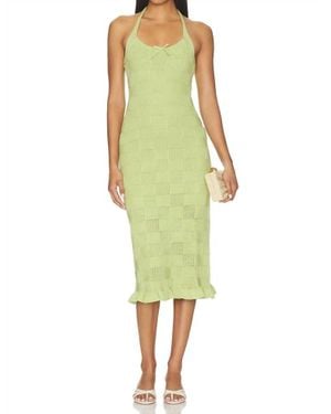 Amanda Uprichard Milena Dress - Green