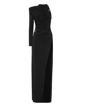 パーティードレス PHILIPP PLEIN SAEC WRG3332 PJY002N02 Dresses Jersey Long Dress LS Lining Flame | Philipp Plein