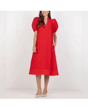 Emily Mccarthy Hampton Dress - Red
