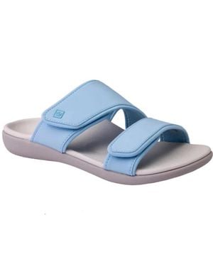 Spenco Kholo Nuevo Sandals's Arch Support Slip-On Slide Jzz1184 - Blue