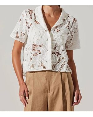 Astr Tourist Top - White