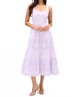 Allison Jade Dress - Purple