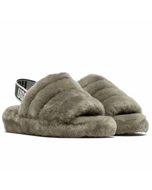 UGG Fluff Yeah Slide - Green