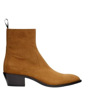Bally Gaiman 6303988 Deserto Suede Leather Boots - Brown